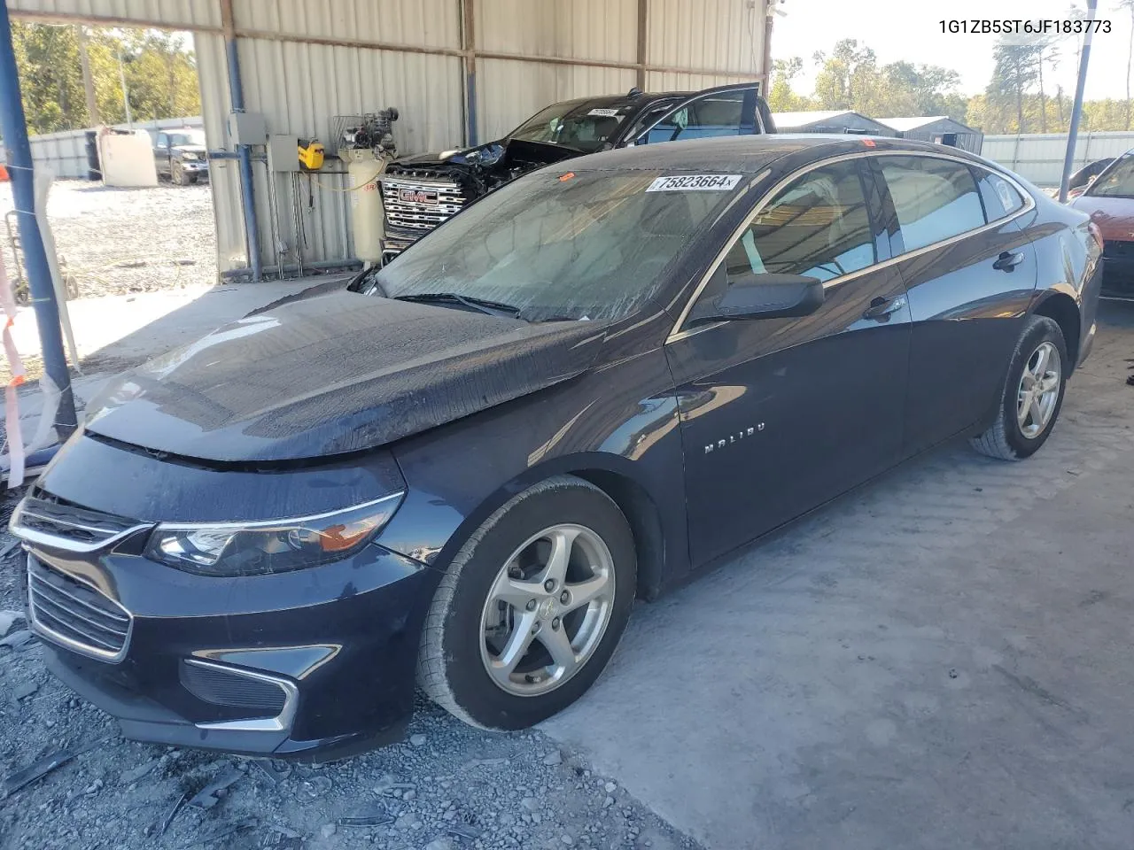 1G1ZB5ST6JF183773 2018 Chevrolet Malibu Ls