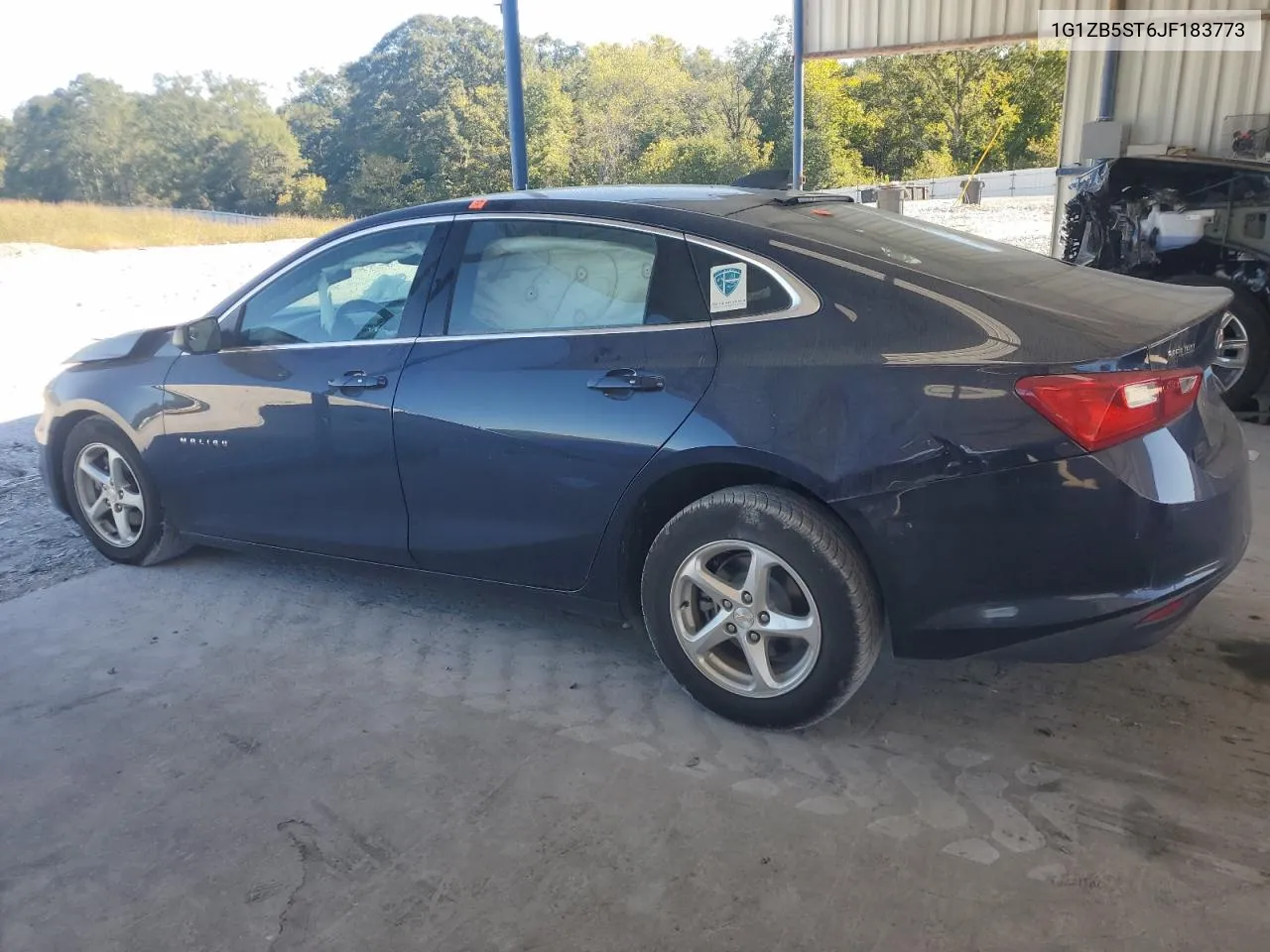 2018 Chevrolet Malibu Ls VIN: 1G1ZB5ST6JF183773 Lot: 75823664