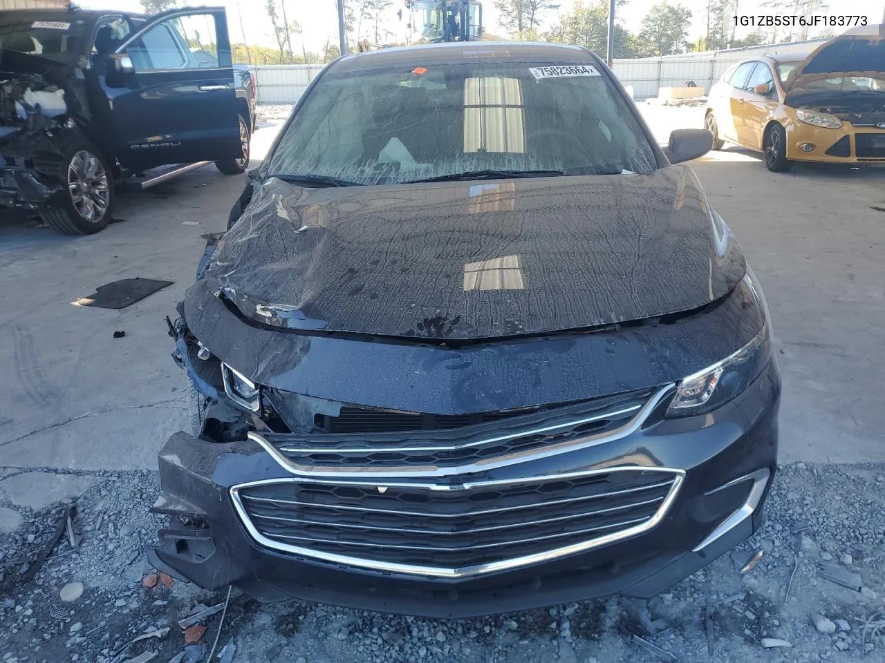 1G1ZB5ST6JF183773 2018 Chevrolet Malibu Ls