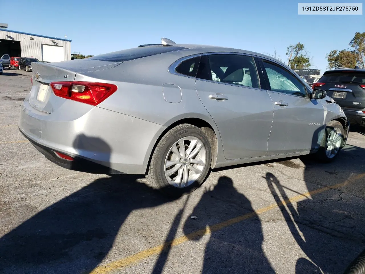 2018 Chevrolet Malibu Lt VIN: 1G1ZD5ST2JF275750 Lot: 75832594