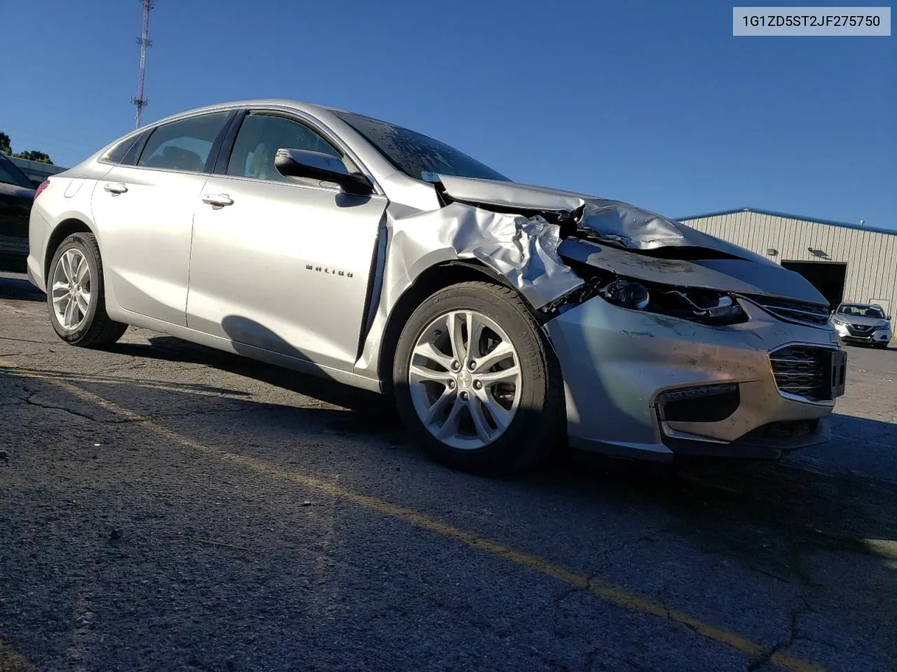 2018 Chevrolet Malibu Lt VIN: 1G1ZD5ST2JF275750 Lot: 75832594