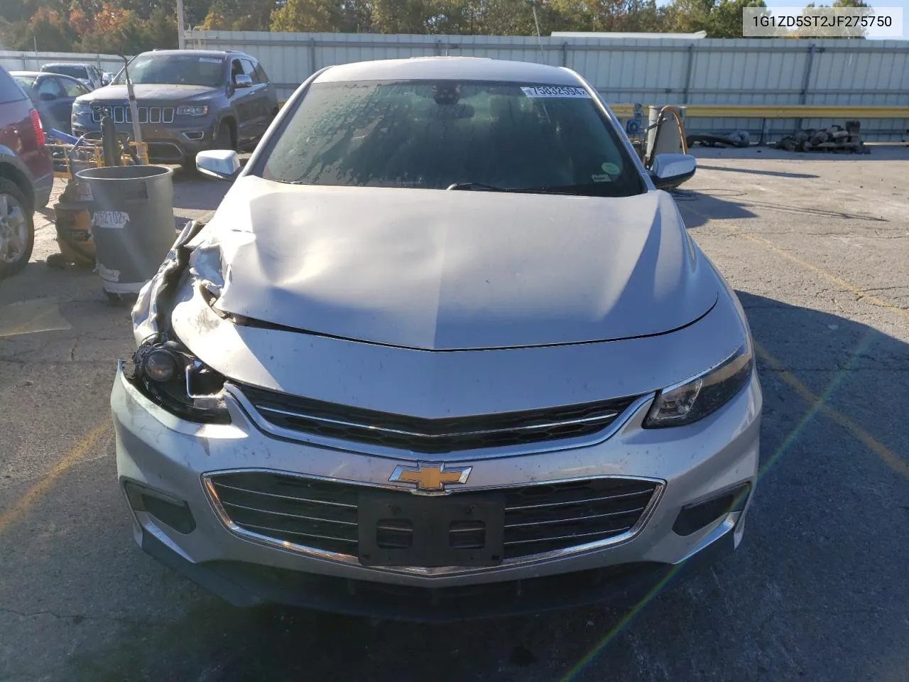 2018 Chevrolet Malibu Lt VIN: 1G1ZD5ST2JF275750 Lot: 75832594