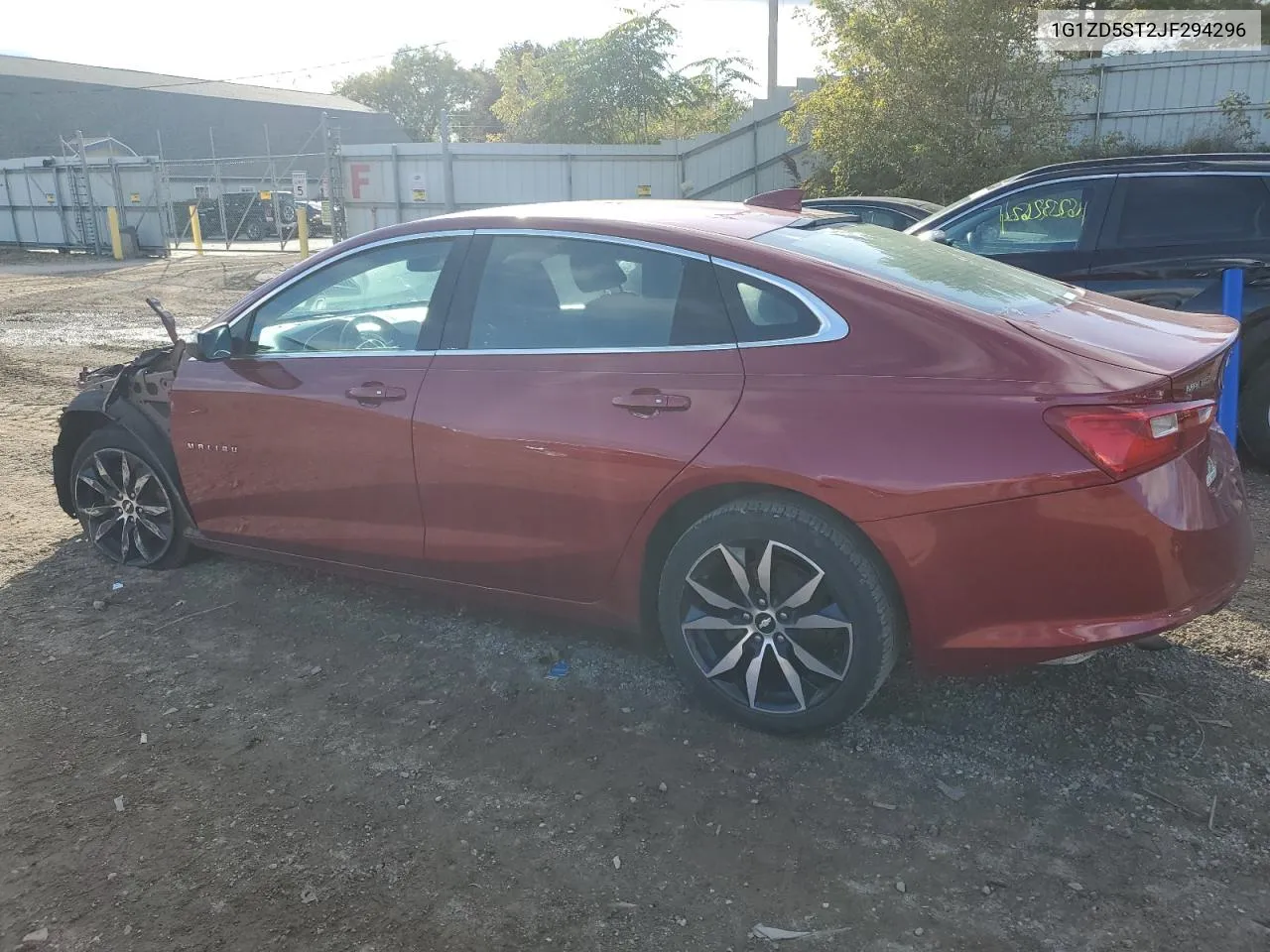 2018 Chevrolet Malibu Lt VIN: 1G1ZD5ST2JF294296 Lot: 75903884