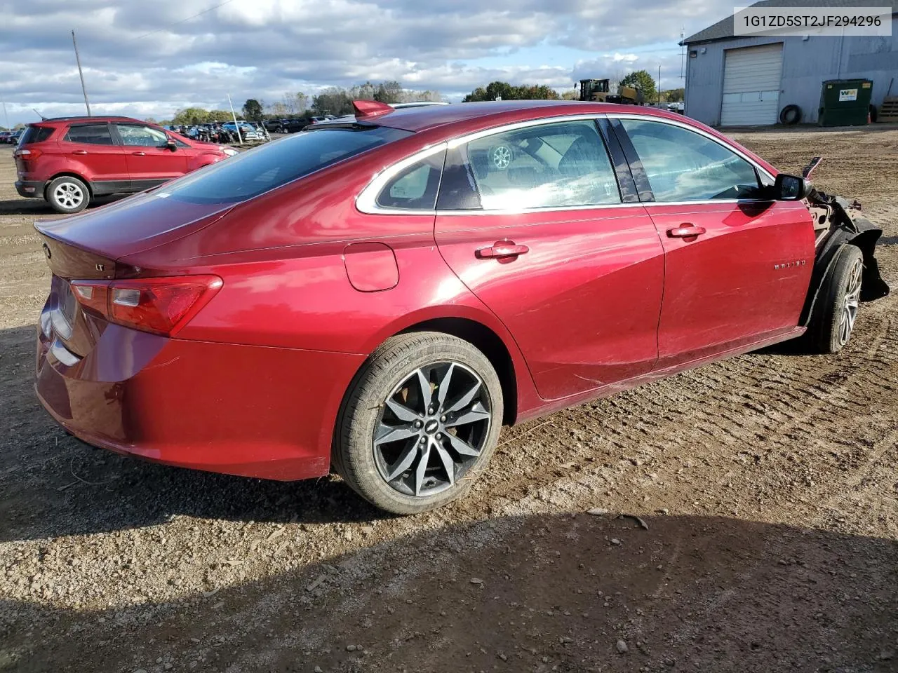 2018 Chevrolet Malibu Lt VIN: 1G1ZD5ST2JF294296 Lot: 75903884