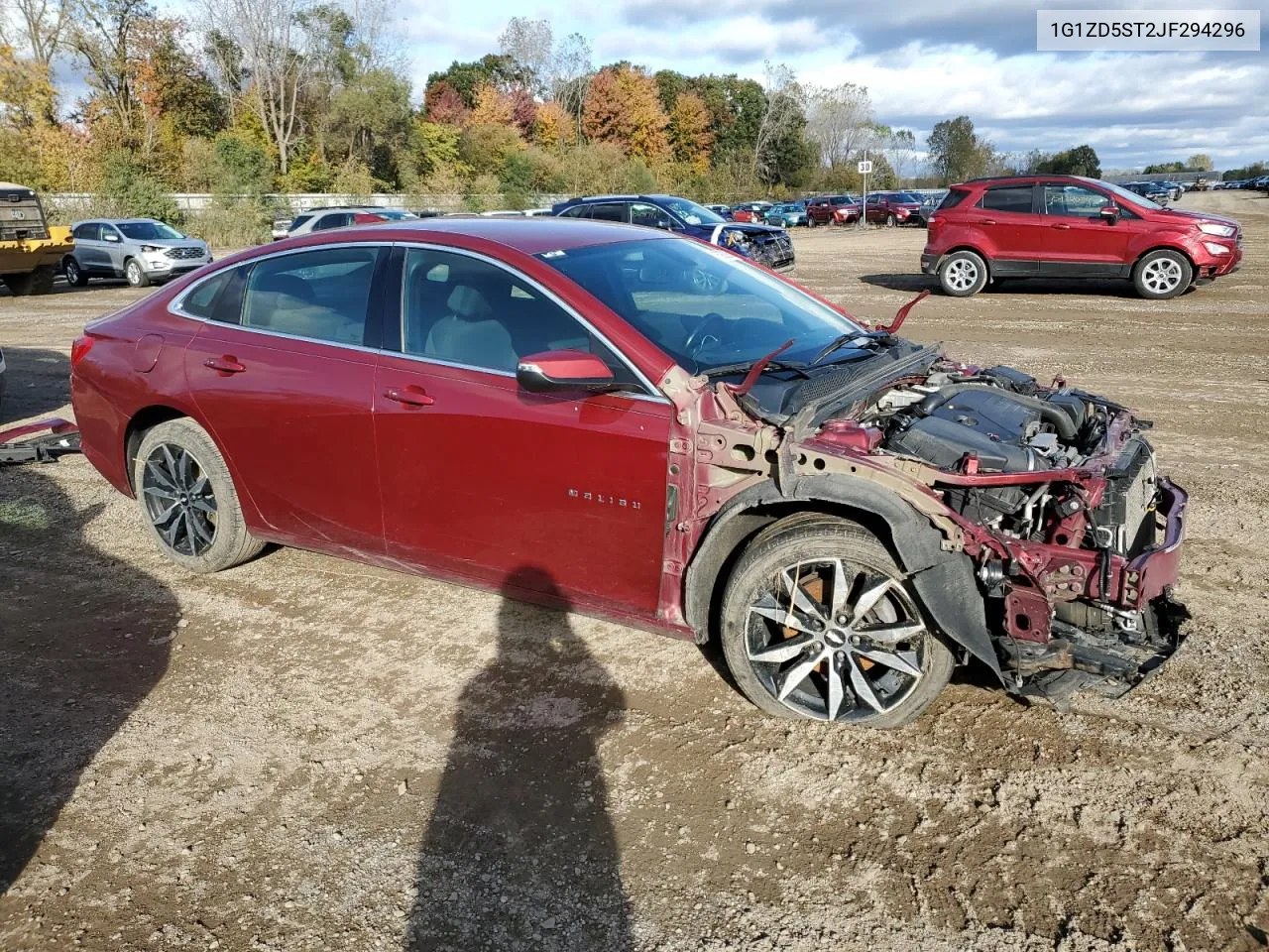 2018 Chevrolet Malibu Lt VIN: 1G1ZD5ST2JF294296 Lot: 75903884