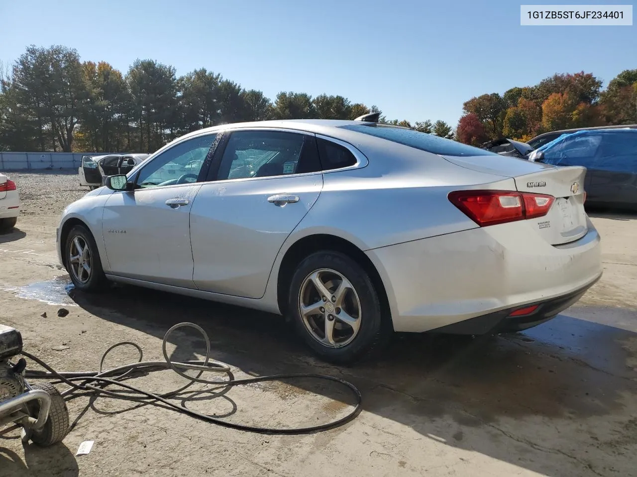 2018 Chevrolet Malibu Ls VIN: 1G1ZB5ST6JF234401 Lot: 75945384