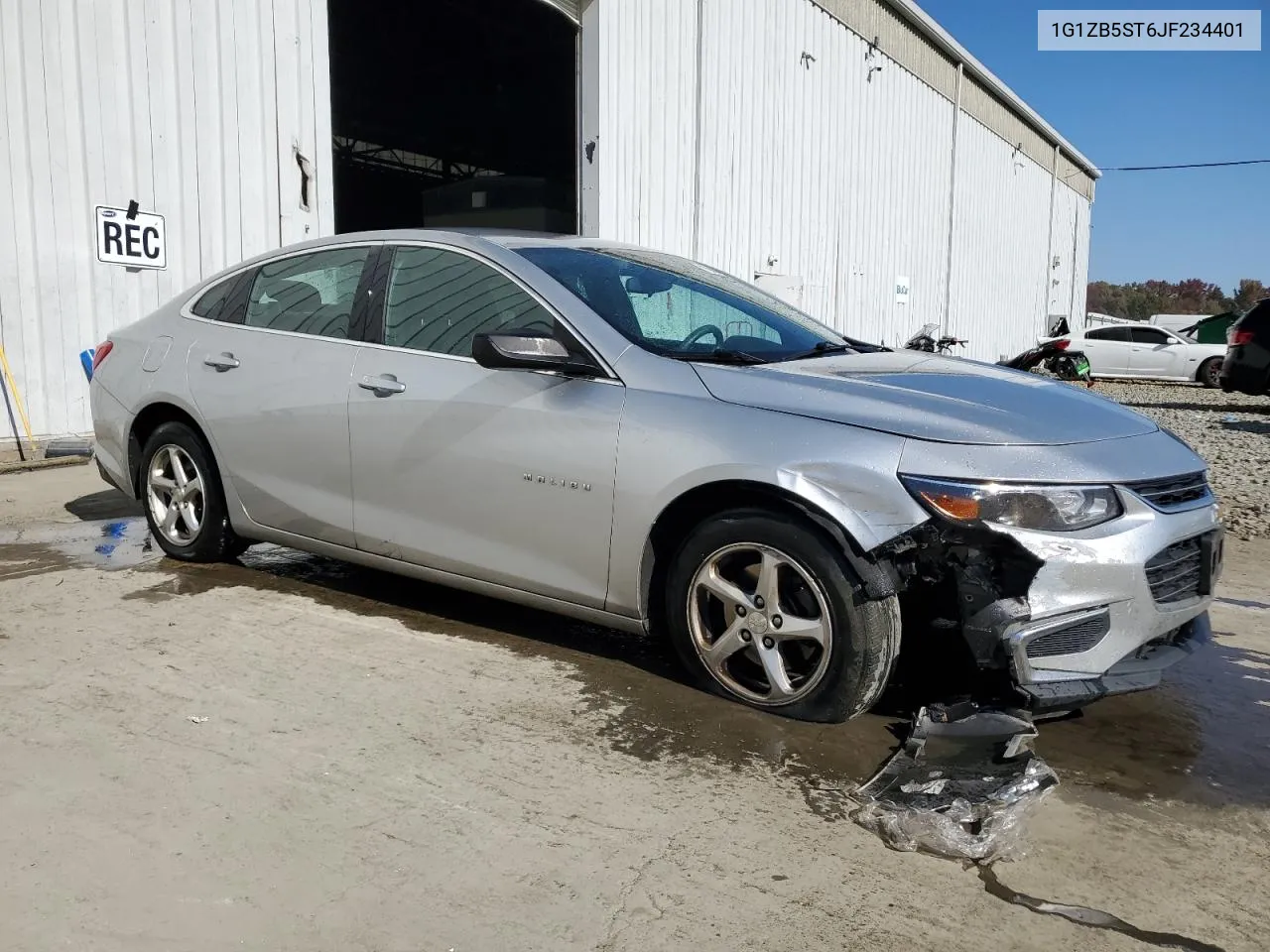 2018 Chevrolet Malibu Ls VIN: 1G1ZB5ST6JF234401 Lot: 75945384