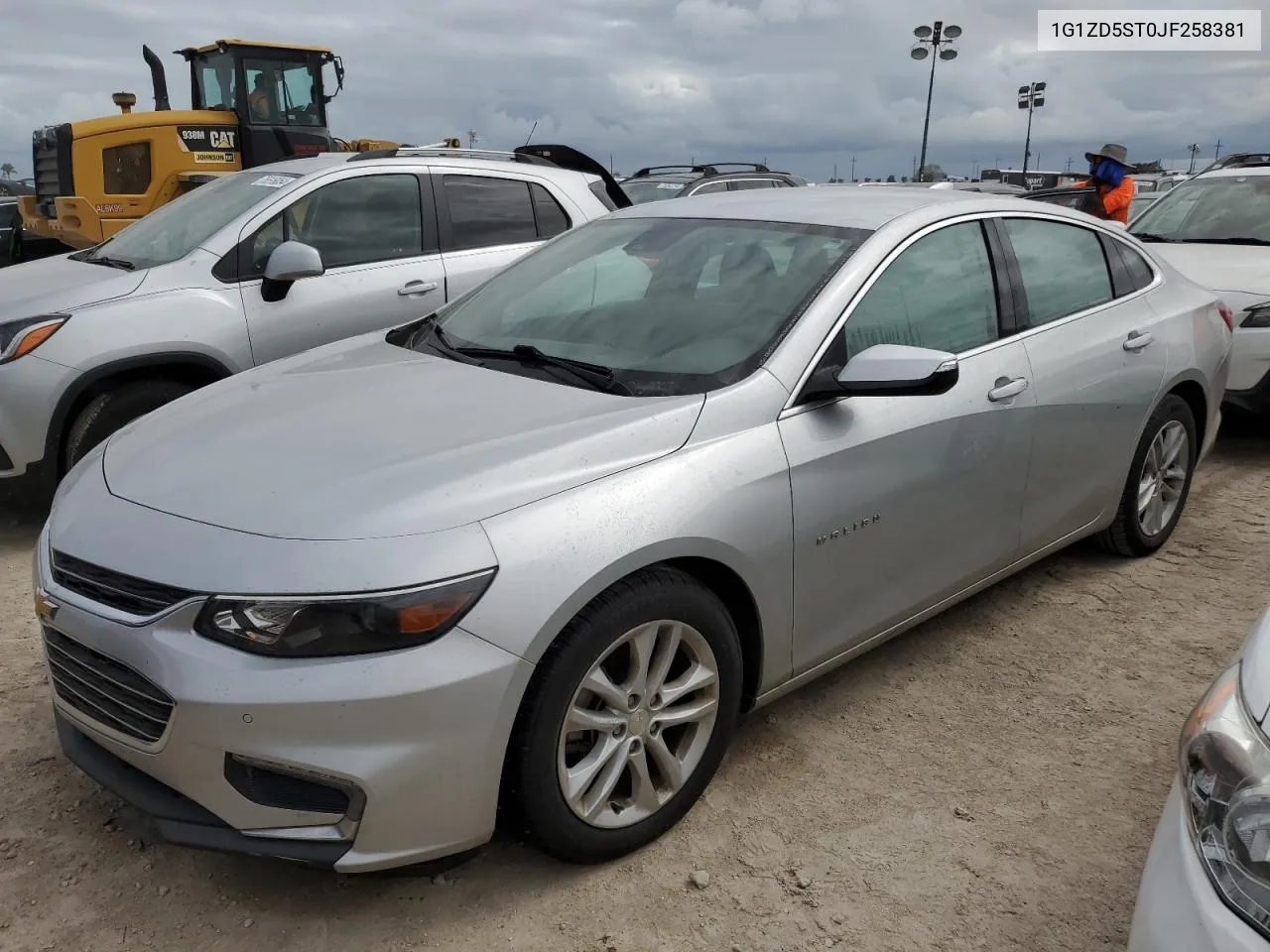 2018 Chevrolet Malibu Lt VIN: 1G1ZD5ST0JF258381 Lot: 76039494