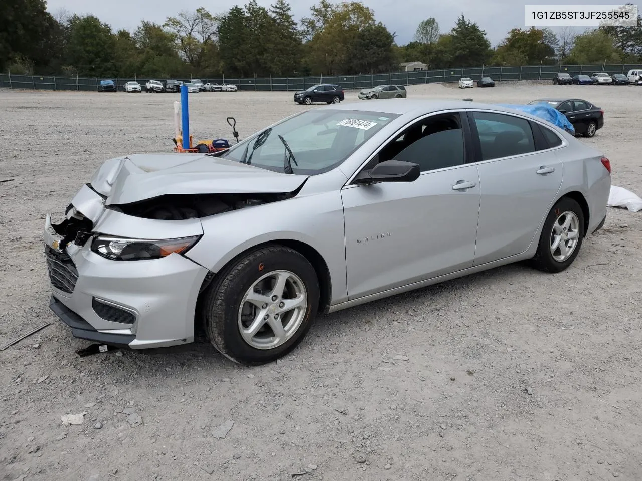 2018 Chevrolet Malibu Ls VIN: 1G1ZB5ST3JF255545 Lot: 76061474