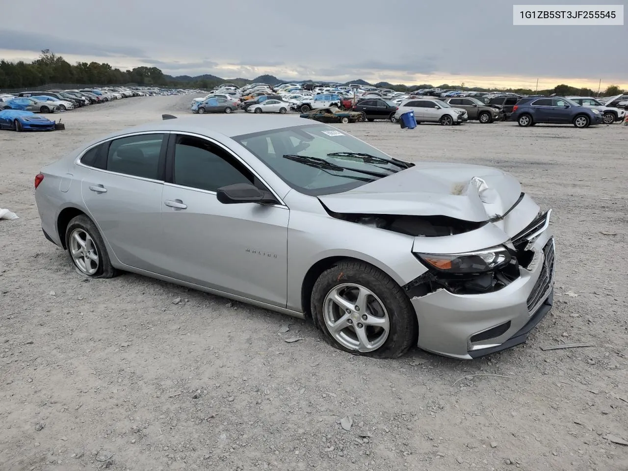 2018 Chevrolet Malibu Ls VIN: 1G1ZB5ST3JF255545 Lot: 76061474