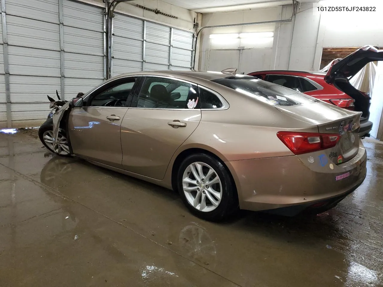 2018 Chevrolet Malibu Lt VIN: 1G1ZD5ST6JF243822 Lot: 76088534