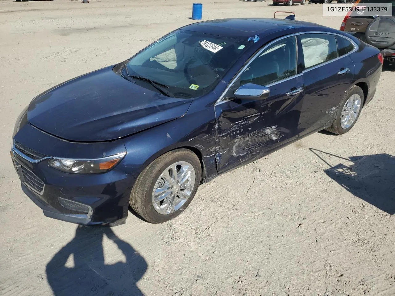 2018 Chevrolet Malibu Hybrid VIN: 1G1ZF5SU9JF133379 Lot: 76127244