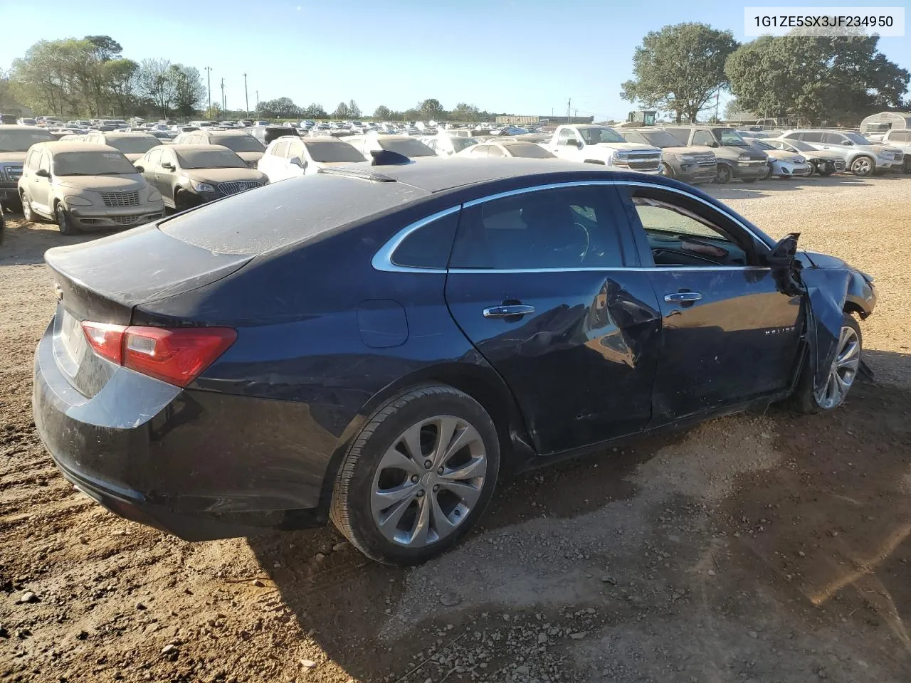 1G1ZE5SX3JF234950 2018 Chevrolet Malibu Premier