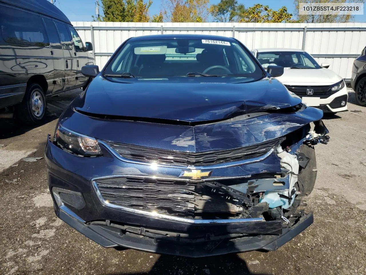 2018 Chevrolet Malibu Ls VIN: 1G1ZB5ST4JF223218 Lot: 76162144