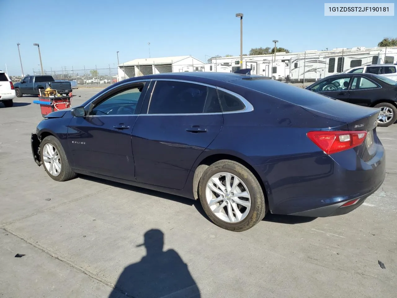 2018 Chevrolet Malibu Lt VIN: 1G1ZD5ST2JF190181 Lot: 76200674