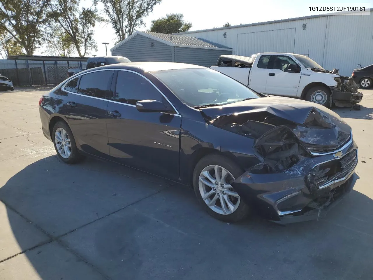 1G1ZD5ST2JF190181 2018 Chevrolet Malibu Lt