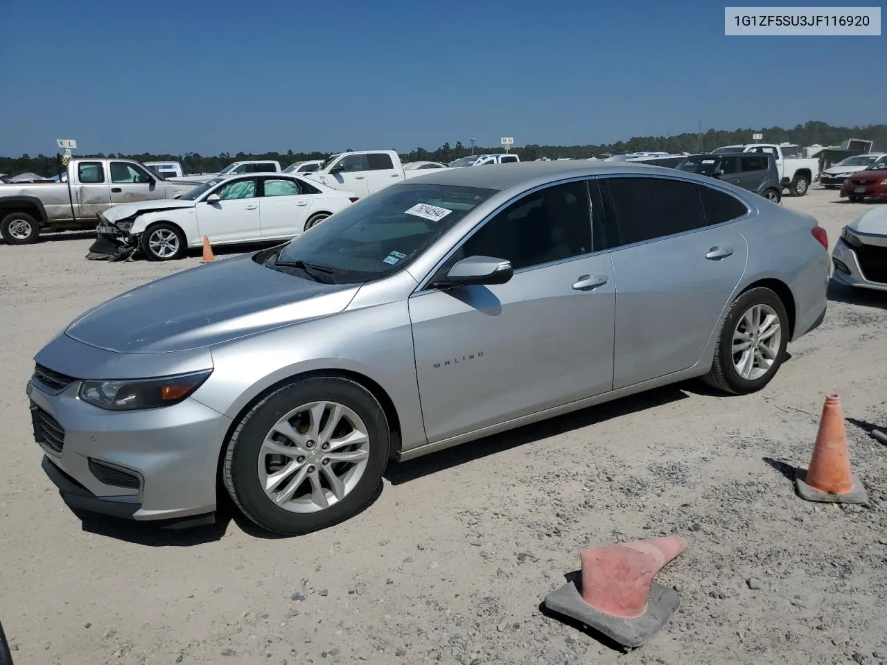 2018 Chevrolet Malibu Hybrid VIN: 1G1ZF5SU3JF116920 Lot: 76294594