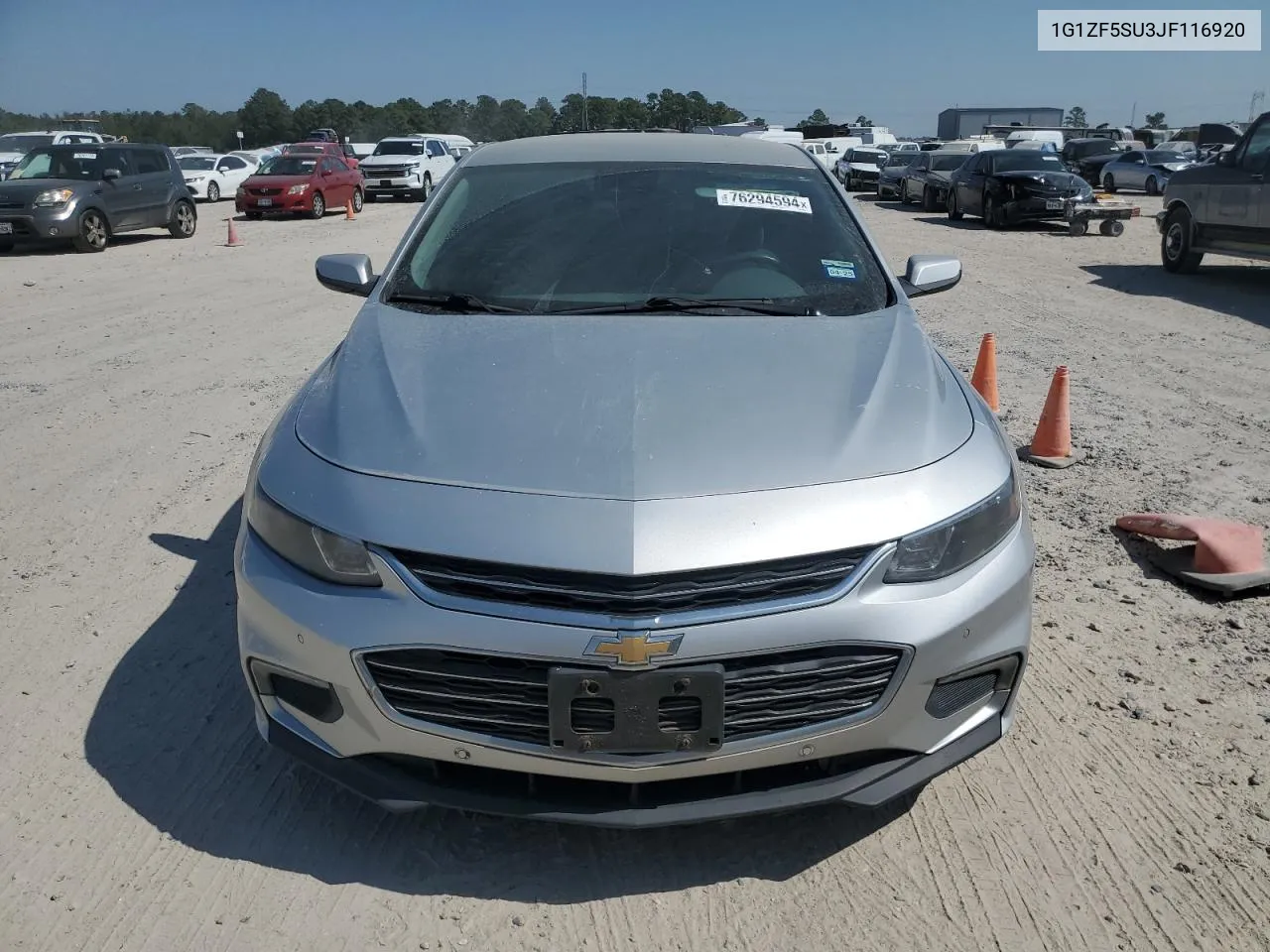 2018 Chevrolet Malibu Hybrid VIN: 1G1ZF5SU3JF116920 Lot: 76294594