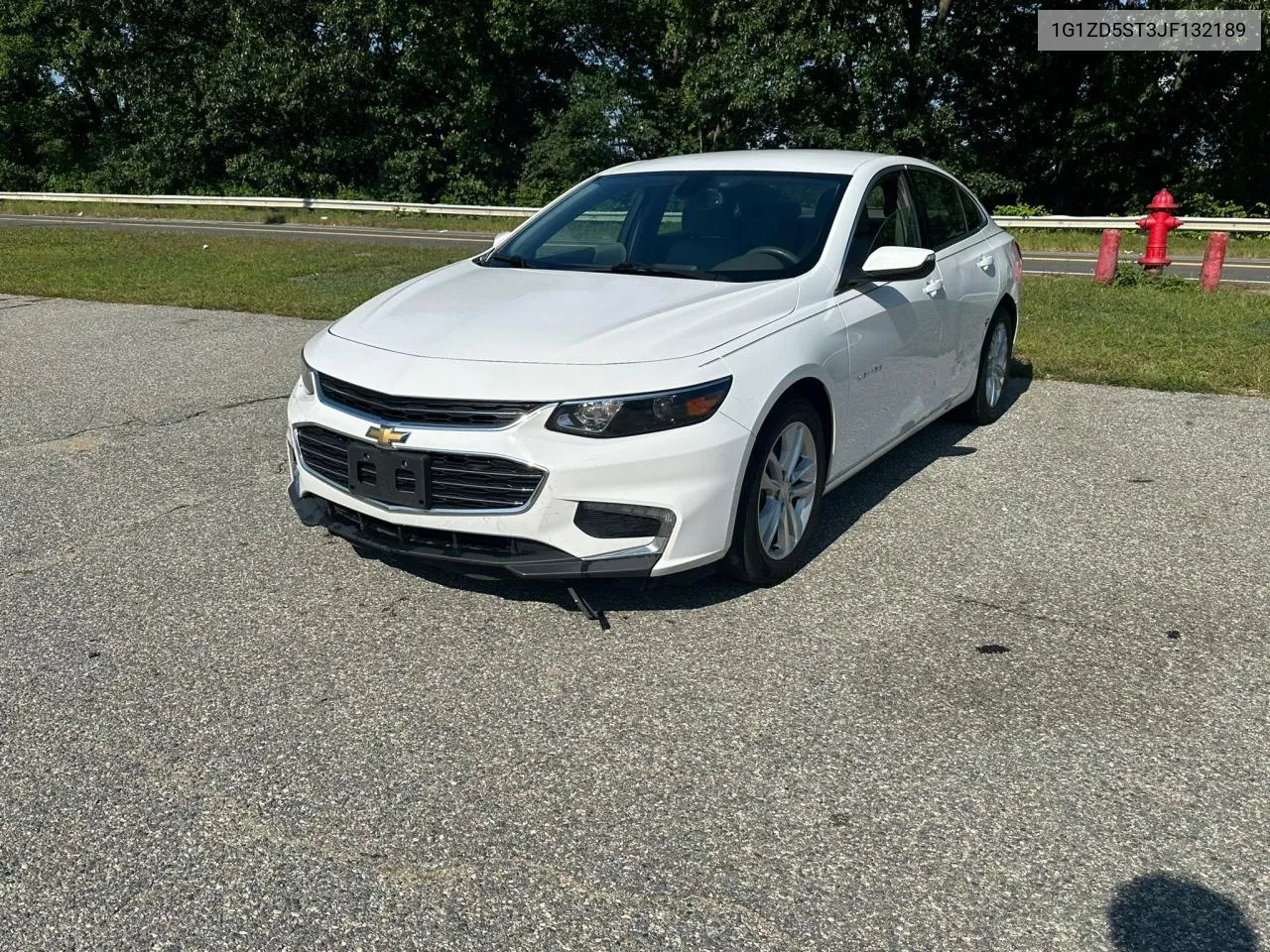 2018 Chevrolet Malibu Lt VIN: 1G1ZD5ST3JF132189 Lot: 76310704