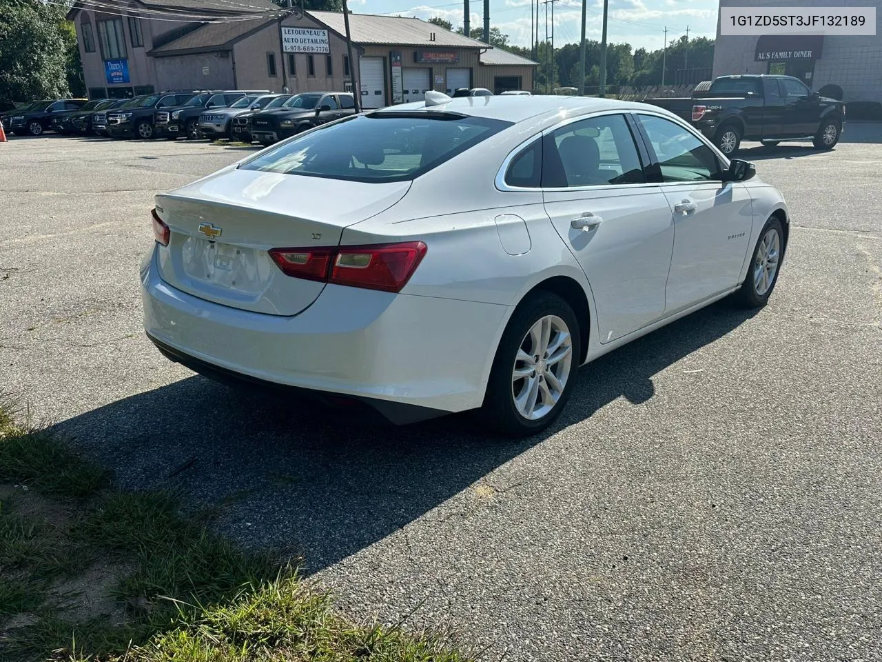 2018 Chevrolet Malibu Lt VIN: 1G1ZD5ST3JF132189 Lot: 76310704