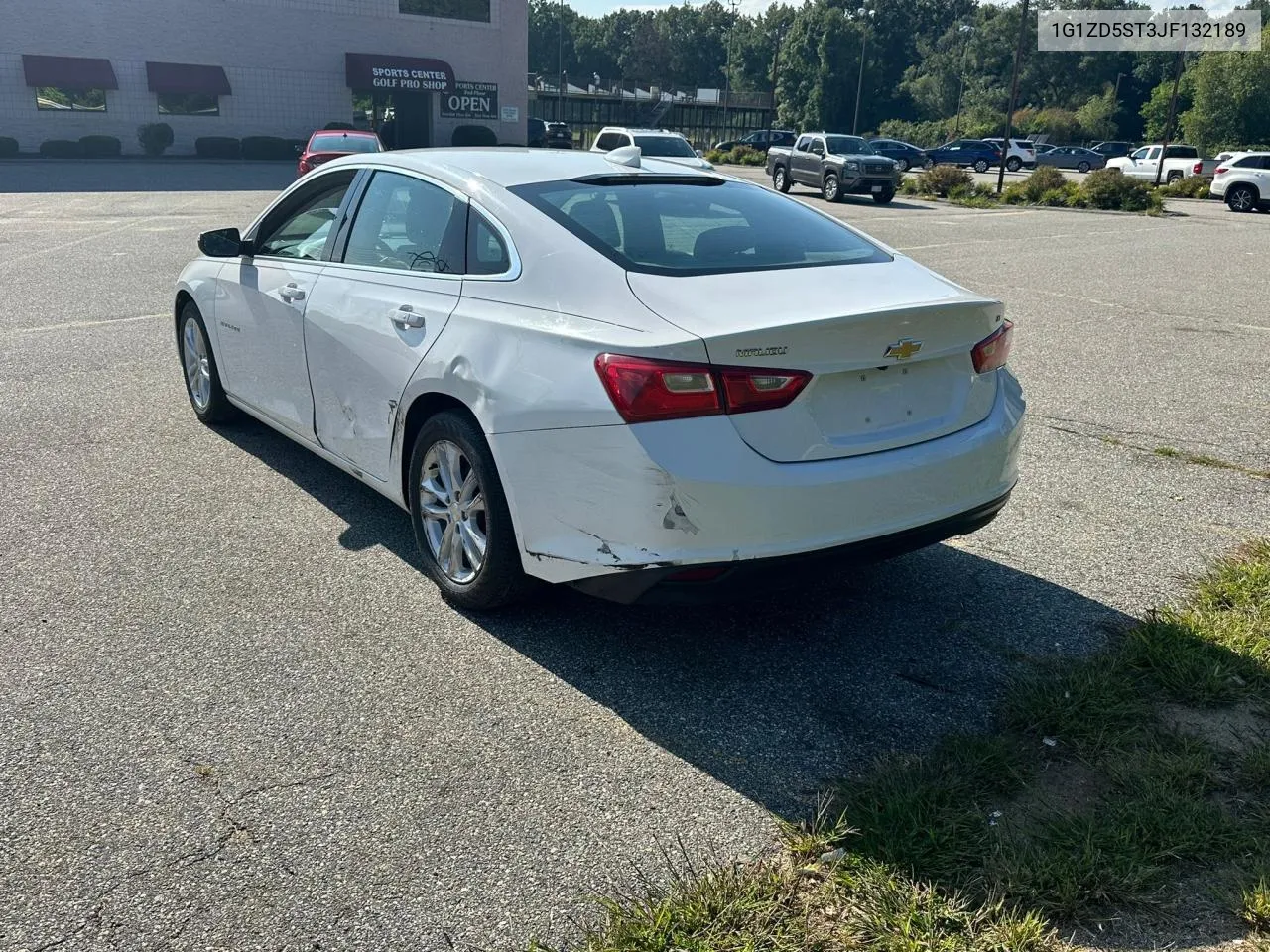 2018 Chevrolet Malibu Lt VIN: 1G1ZD5ST3JF132189 Lot: 76310704