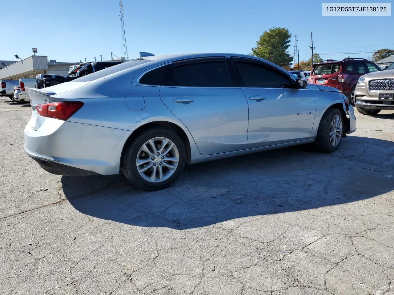 2018 Chevrolet Malibu Lt VIN: 1G1ZD5ST7JF138125 Lot: 76311484