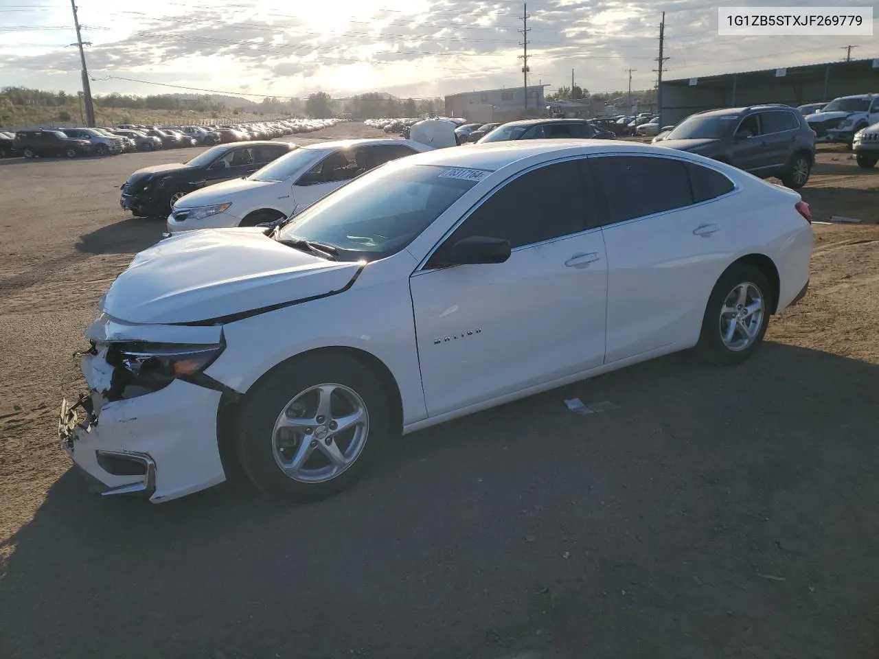 1G1ZB5STXJF269779 2018 Chevrolet Malibu Ls