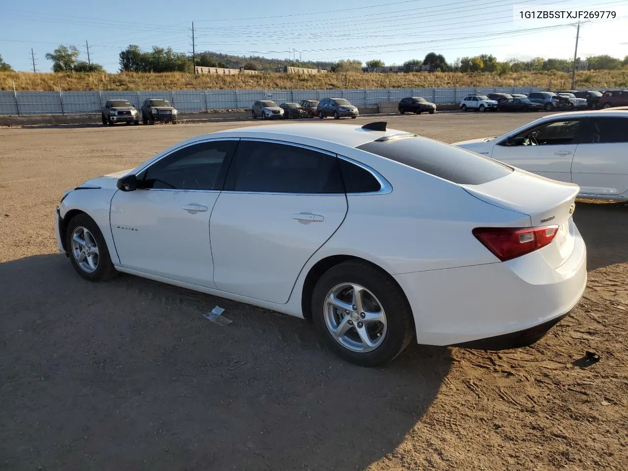 2018 Chevrolet Malibu Ls VIN: 1G1ZB5STXJF269779 Lot: 76317164