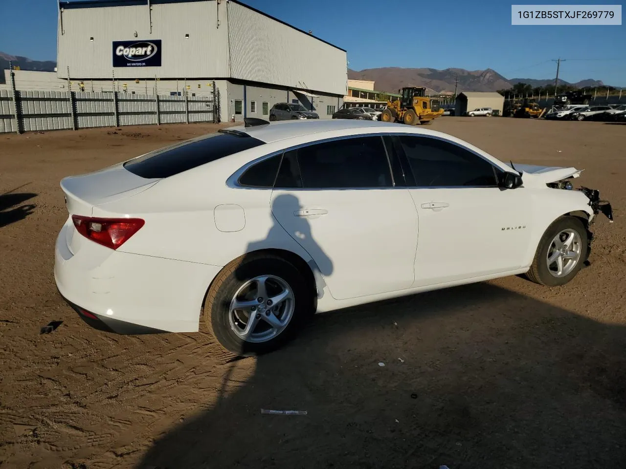 2018 Chevrolet Malibu Ls VIN: 1G1ZB5STXJF269779 Lot: 76317164