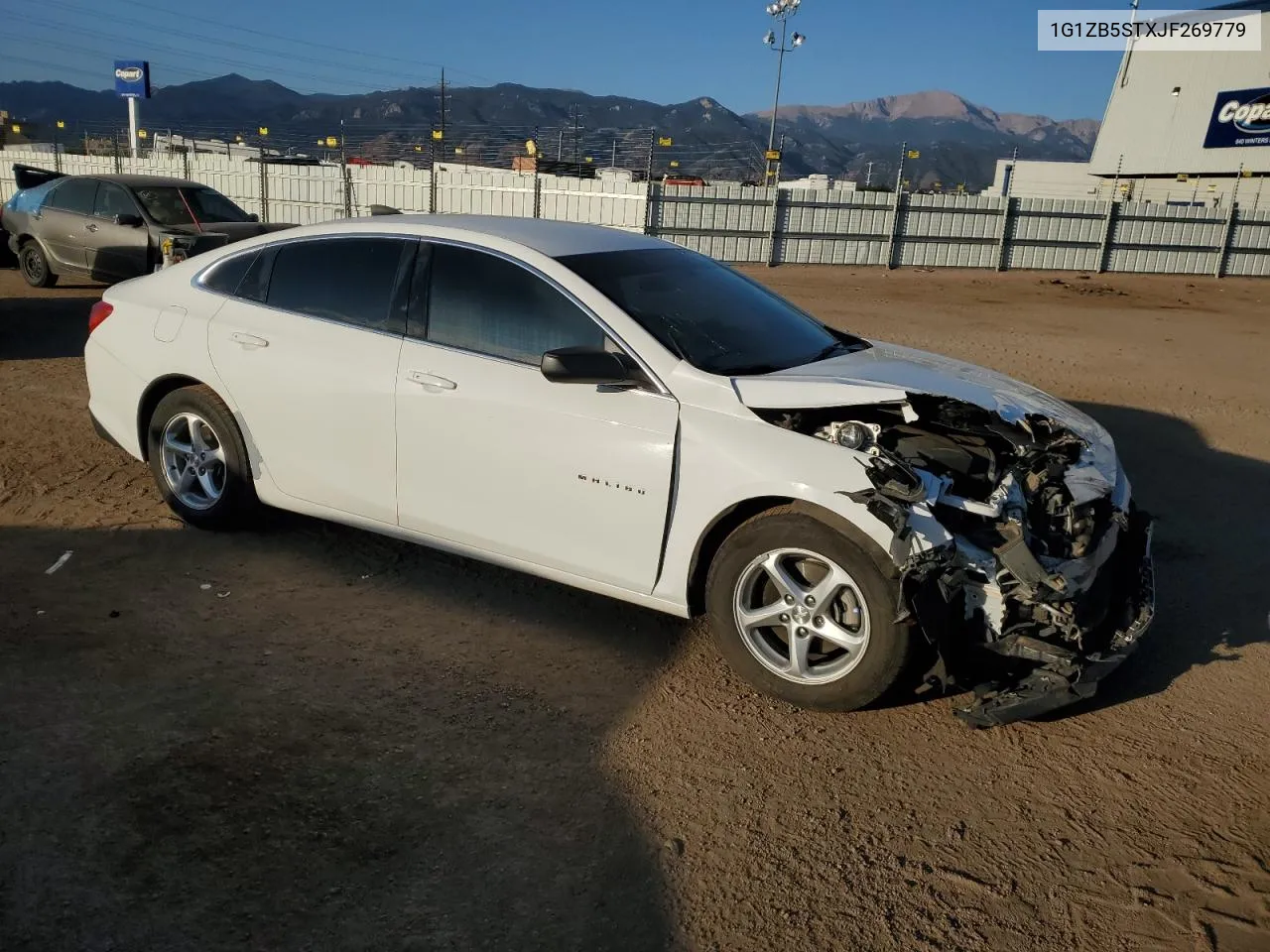 2018 Chevrolet Malibu Ls VIN: 1G1ZB5STXJF269779 Lot: 76317164