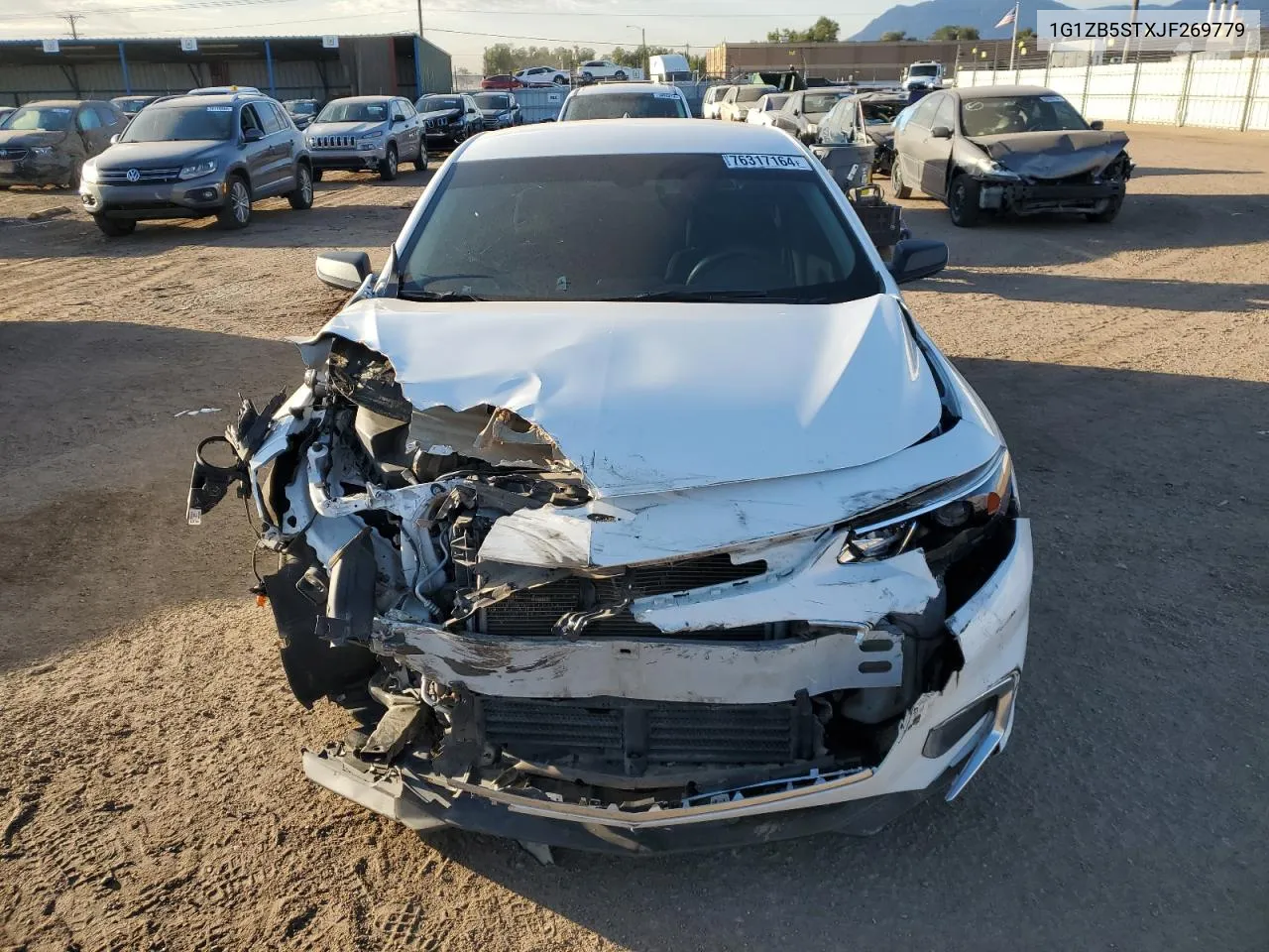 1G1ZB5STXJF269779 2018 Chevrolet Malibu Ls