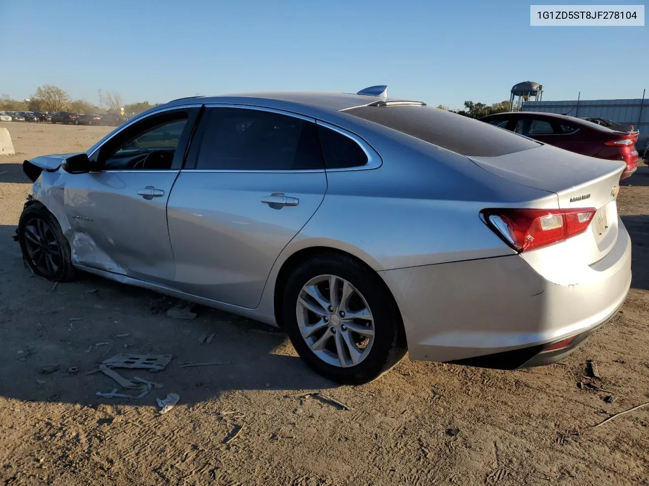 2018 Chevrolet Malibu Lt VIN: 1G1ZD5ST8JF278104 Lot: 76323094