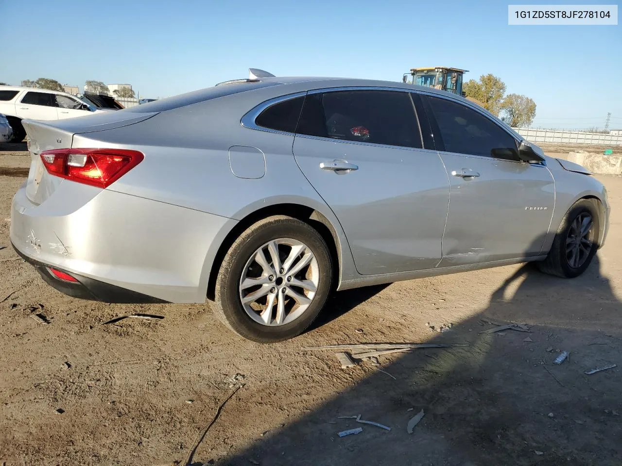 2018 Chevrolet Malibu Lt VIN: 1G1ZD5ST8JF278104 Lot: 76323094