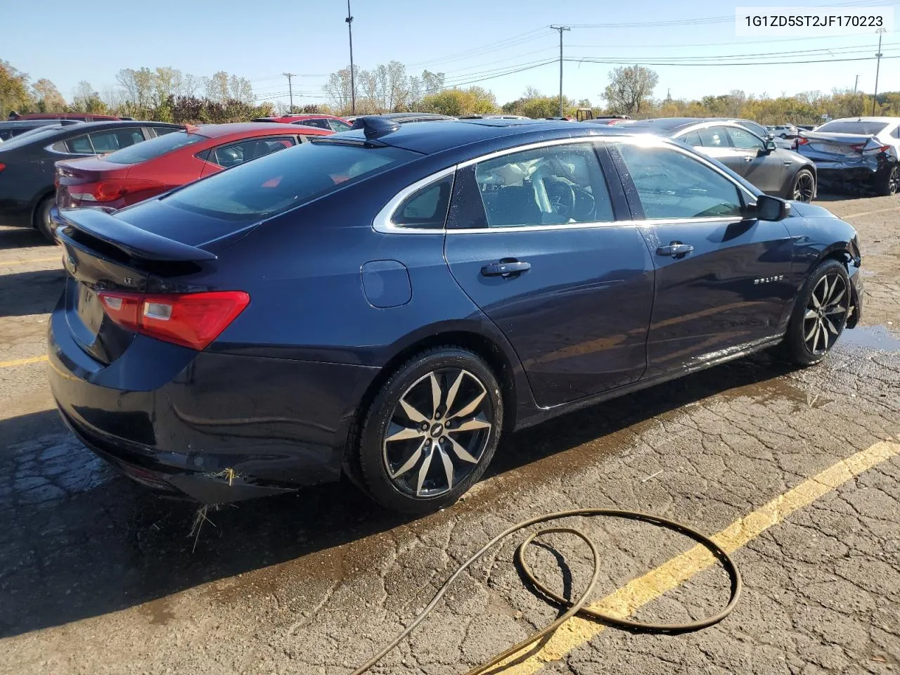 2018 Chevrolet Malibu Lt VIN: 1G1ZD5ST2JF170223 Lot: 76517094