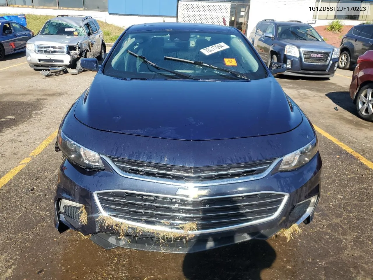 2018 Chevrolet Malibu Lt VIN: 1G1ZD5ST2JF170223 Lot: 76517094