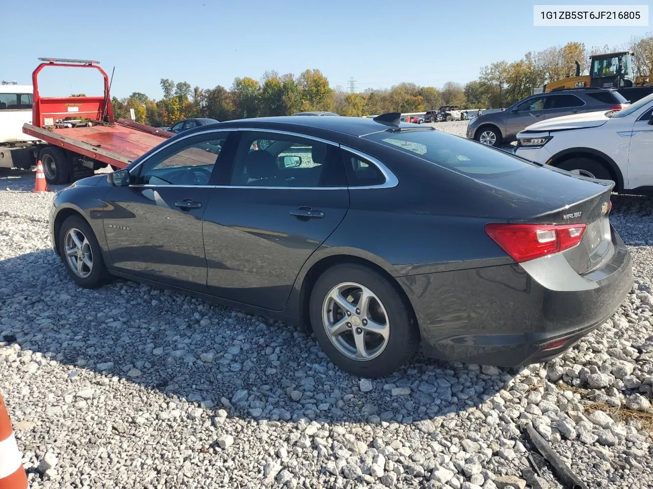 2018 Chevrolet Malibu Ls VIN: 1G1ZB5ST6JF216805 Lot: 76637574