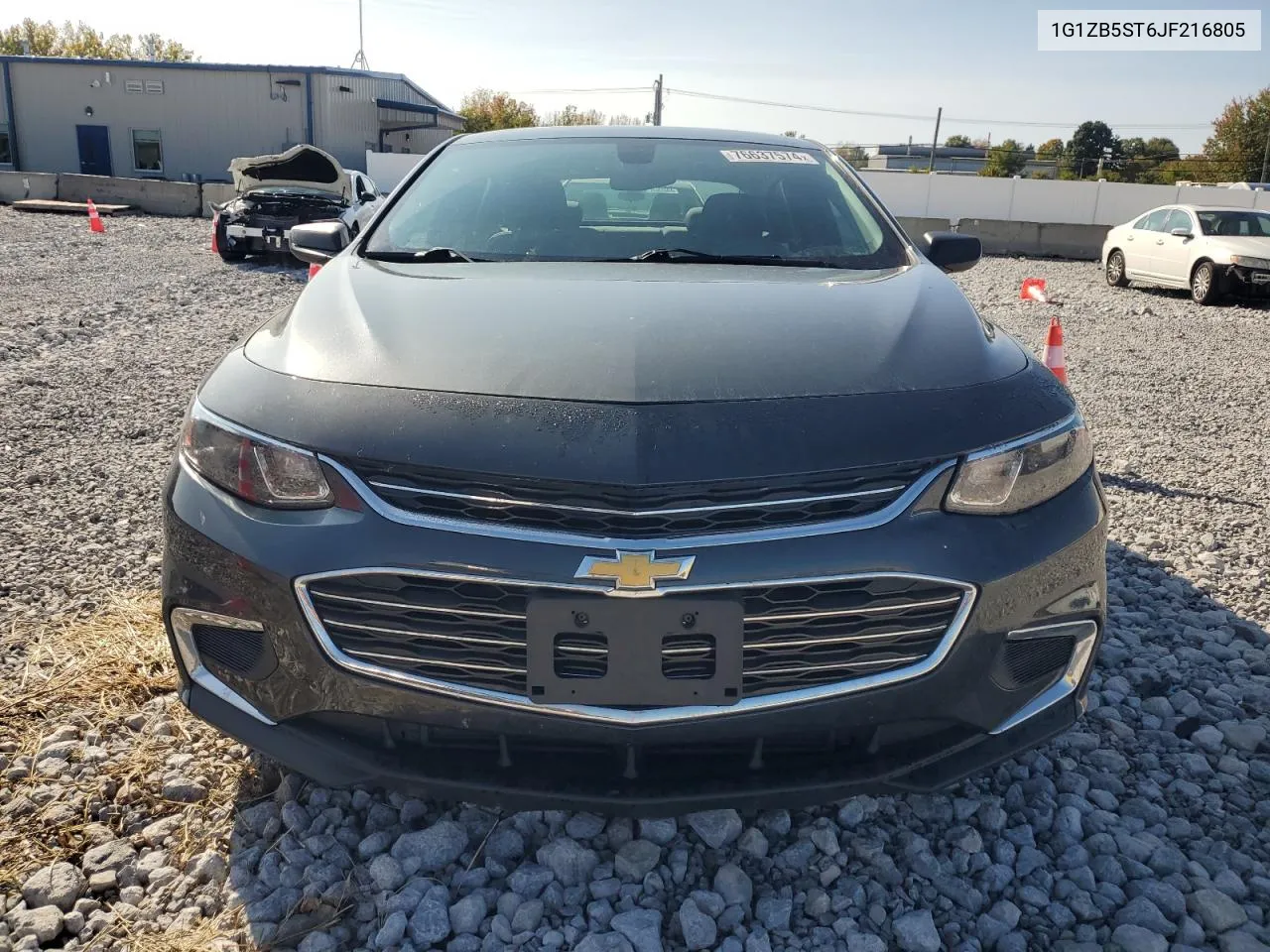 2018 Chevrolet Malibu Ls VIN: 1G1ZB5ST6JF216805 Lot: 76637574