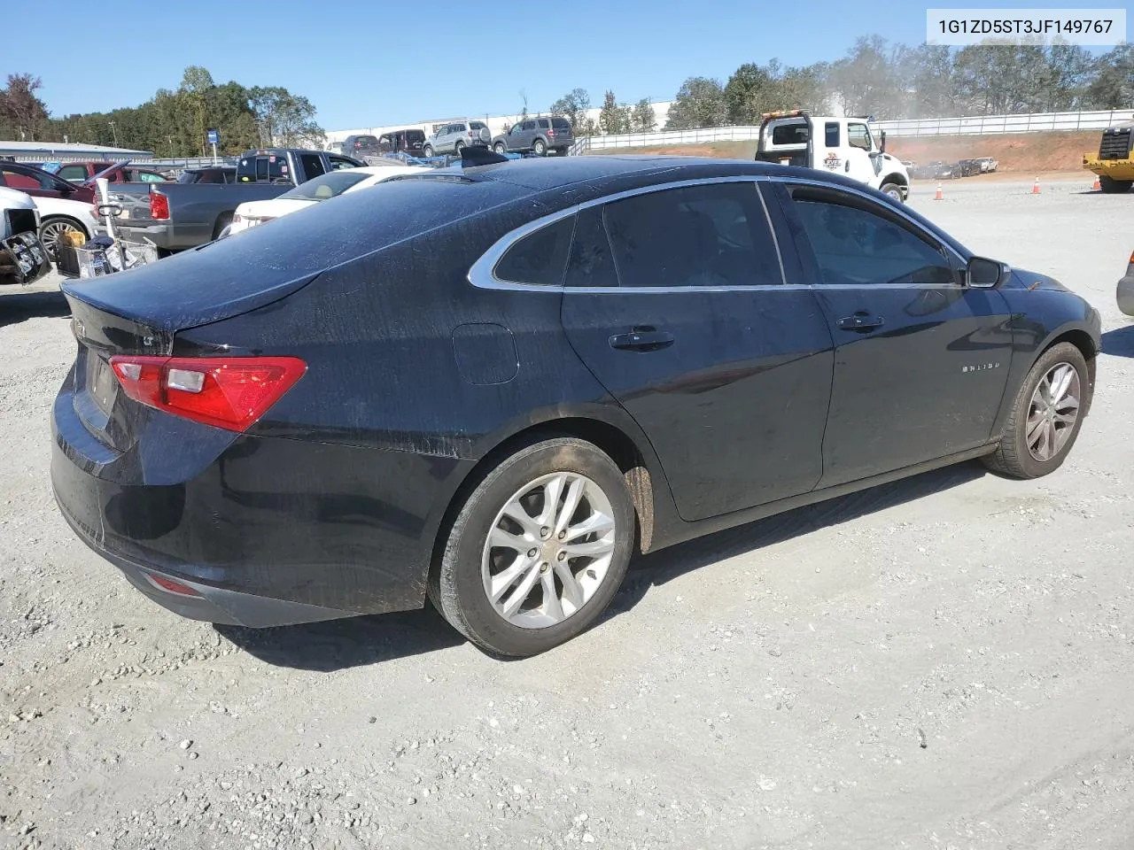 2018 Chevrolet Malibu Lt VIN: 1G1ZD5ST3JF149767 Lot: 76674124