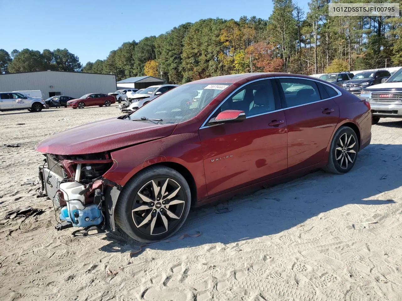 2018 Chevrolet Malibu Lt VIN: 1G1ZD5ST5JF100795 Lot: 76679444