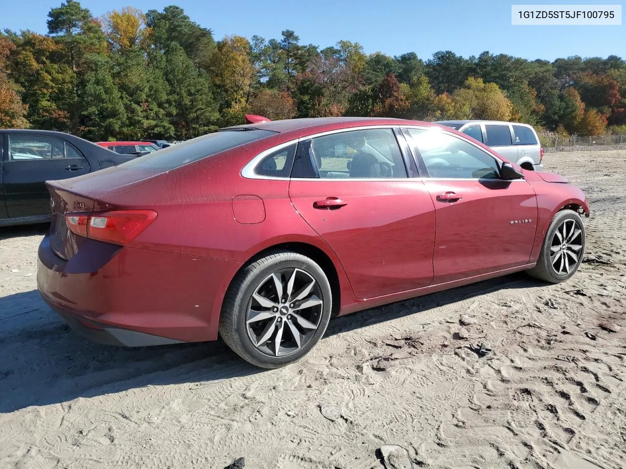 2018 Chevrolet Malibu Lt VIN: 1G1ZD5ST5JF100795 Lot: 76679444