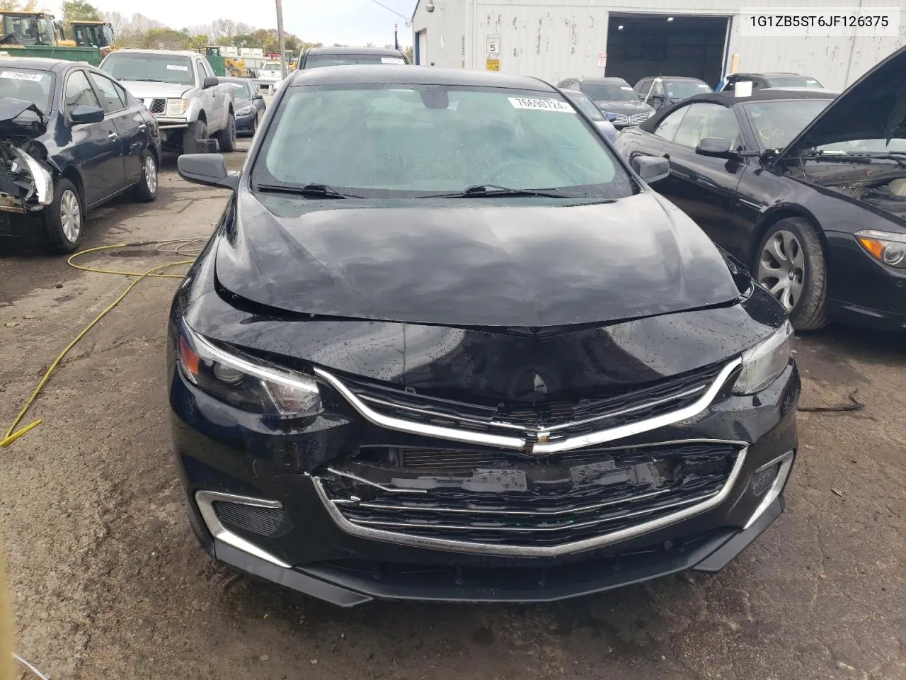 2018 Chevrolet Malibu Ls VIN: 1G1ZB5ST6JF126375 Lot: 76690724