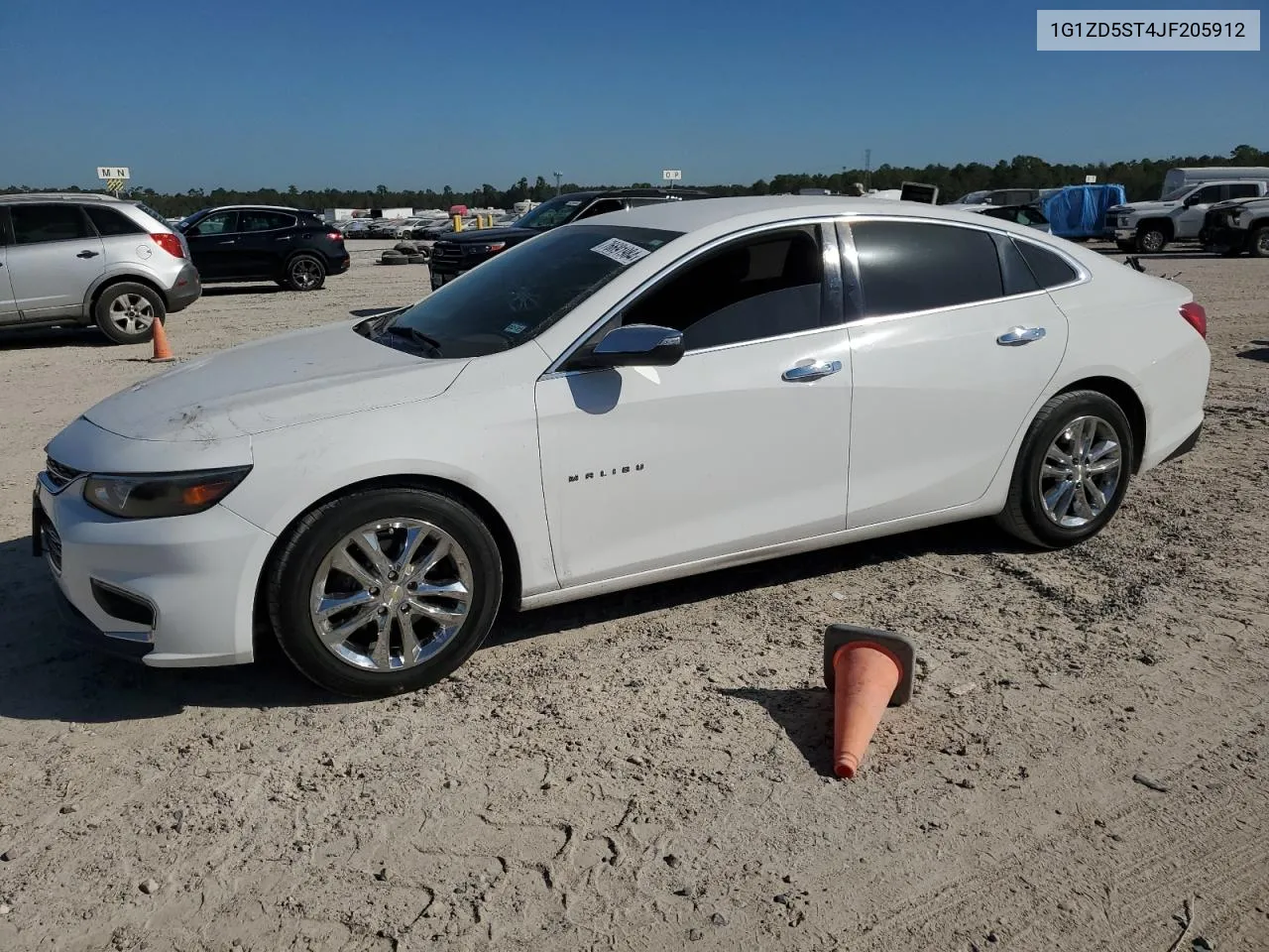 2018 Chevrolet Malibu Lt VIN: 1G1ZD5ST4JF205912 Lot: 76691984