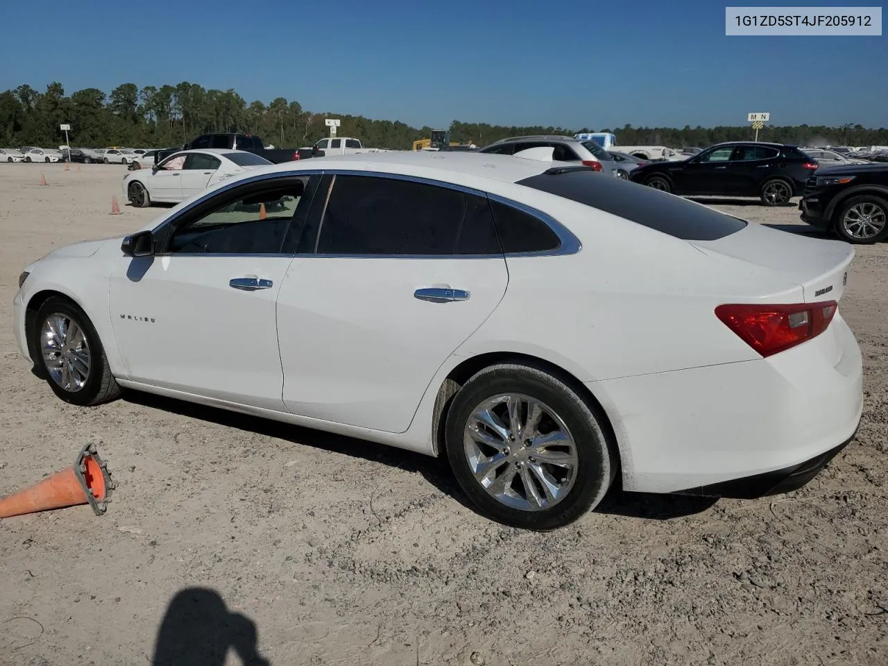 2018 Chevrolet Malibu Lt VIN: 1G1ZD5ST4JF205912 Lot: 76691984