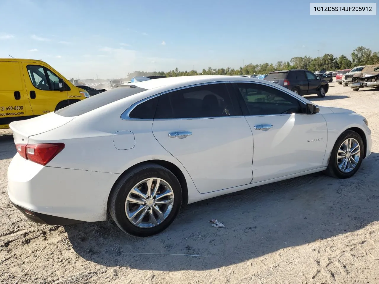 2018 Chevrolet Malibu Lt VIN: 1G1ZD5ST4JF205912 Lot: 76691984