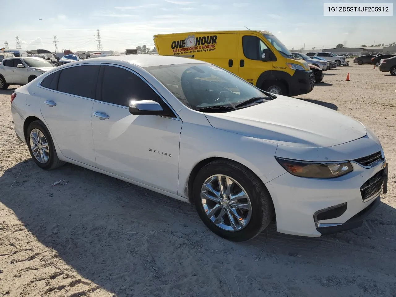 2018 Chevrolet Malibu Lt VIN: 1G1ZD5ST4JF205912 Lot: 76691984