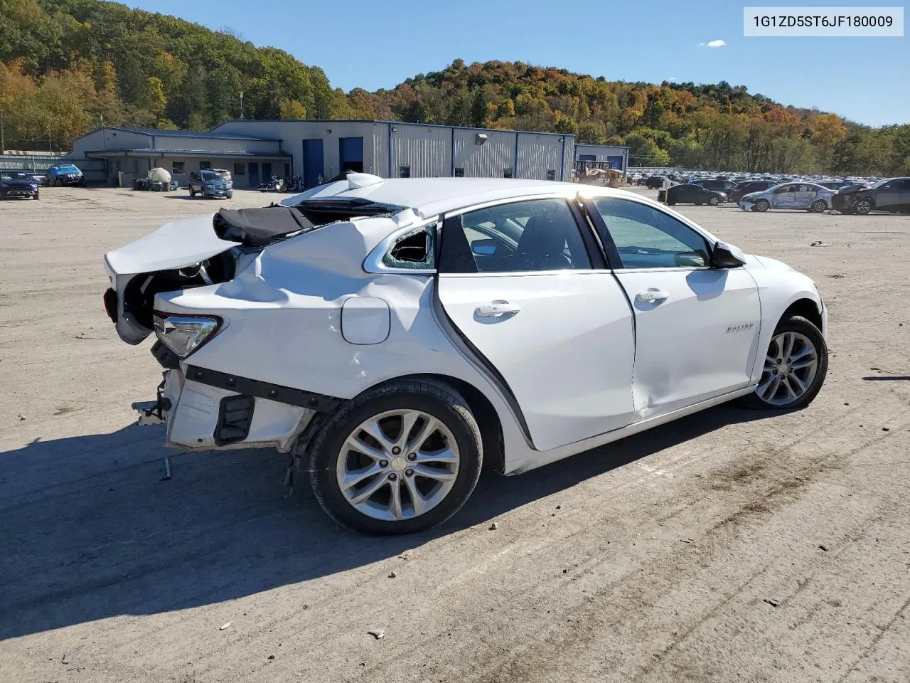 2018 Chevrolet Malibu Lt VIN: 1G1ZD5ST6JF180009 Lot: 76721834