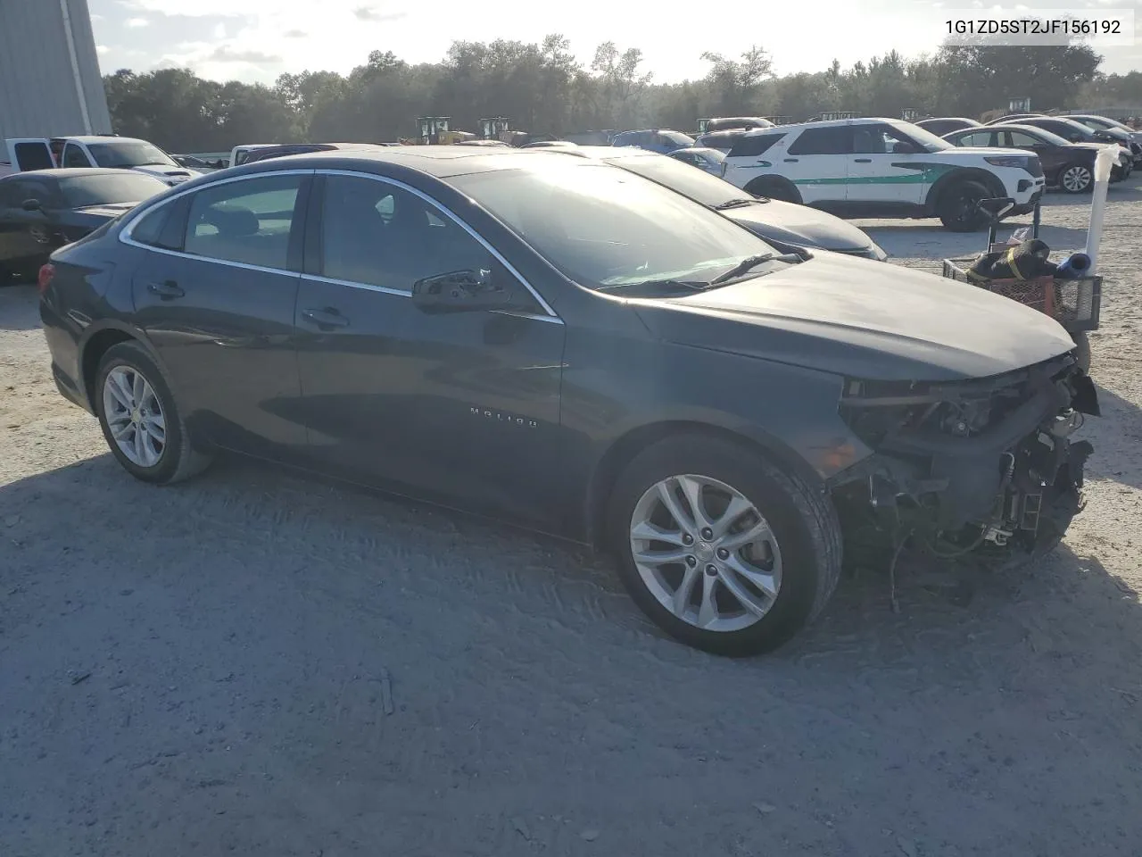 2018 Chevrolet Malibu Lt VIN: 1G1ZD5ST2JF156192 Lot: 76776314