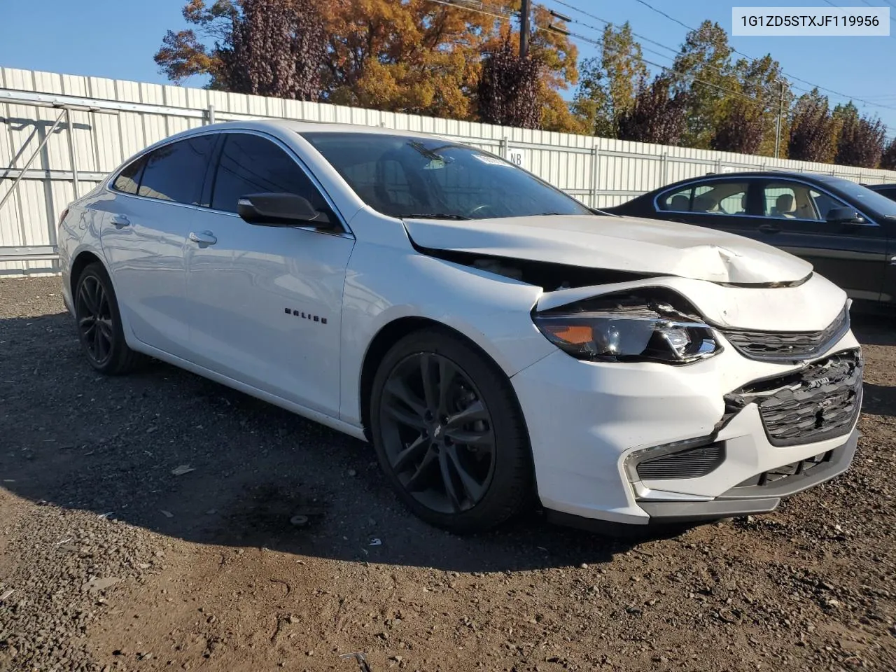 2018 Chevrolet Malibu Lt VIN: 1G1ZD5STXJF119956 Lot: 76819114