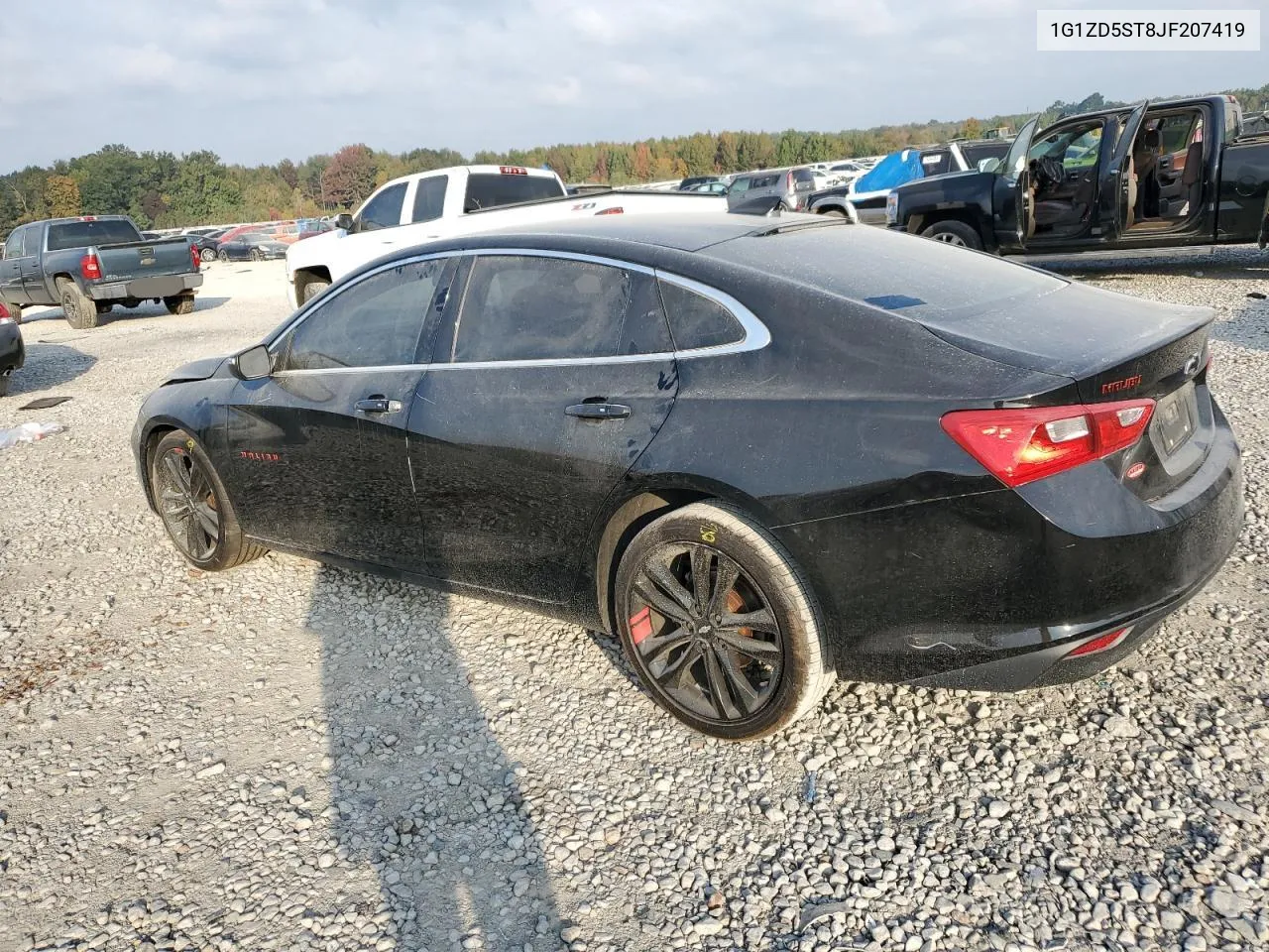 2018 Chevrolet Malibu Lt VIN: 1G1ZD5ST8JF207419 Lot: 76825044