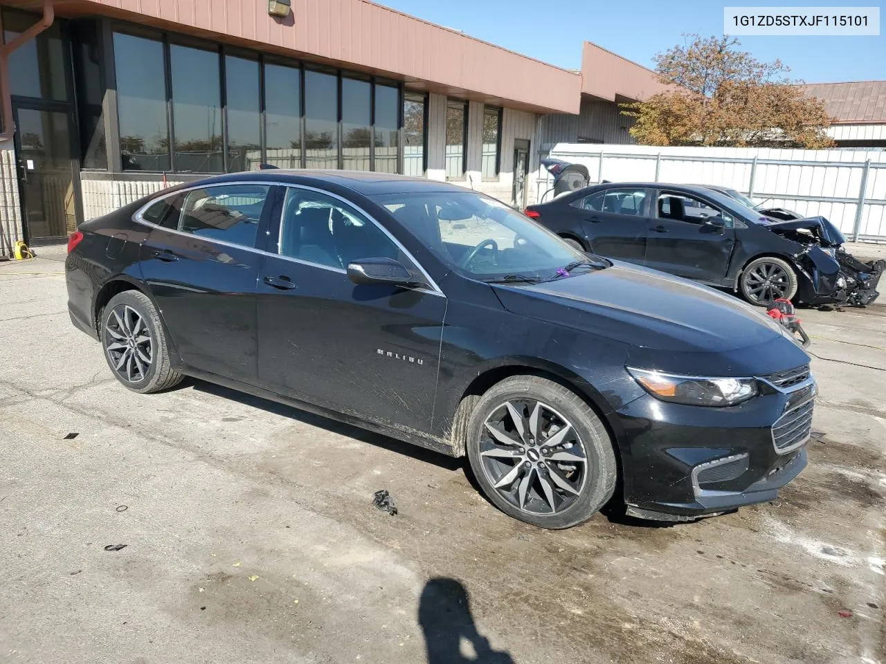 2018 Chevrolet Malibu Lt VIN: 1G1ZD5STXJF115101 Lot: 76952934